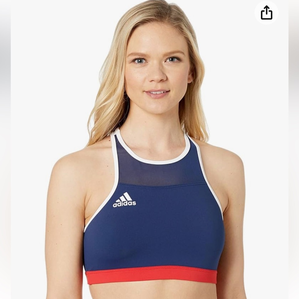 Adidas Women's Don't Rest Beach Volleyball Top. Sport bra. Small